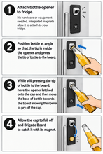Load image into Gallery viewer, College Series Brigade Board Bottle Opener
