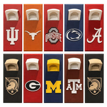 Load image into Gallery viewer, College Series Brigade Board Bottle Opener

